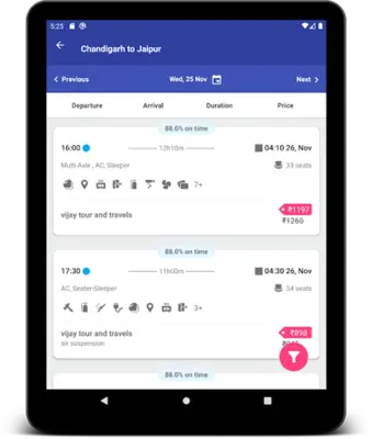 Vijay Travels android App screenshot 9