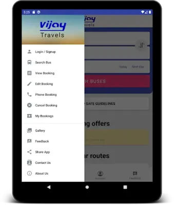 Vijay Travels android App screenshot 11