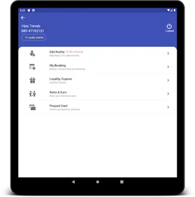 Vijay Travels android App screenshot 6